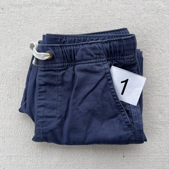 Primary Stretch Chino Drawstring Pants, "Sunwashed Navy," Size 5, VGUC, Pair #1 - Picture 12 of 12